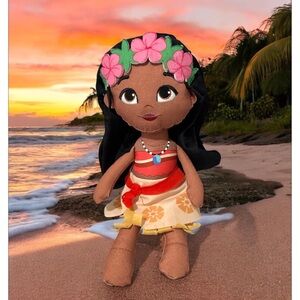 Disney moana Tropical Adventure Doll with Red and Yellow Outfit